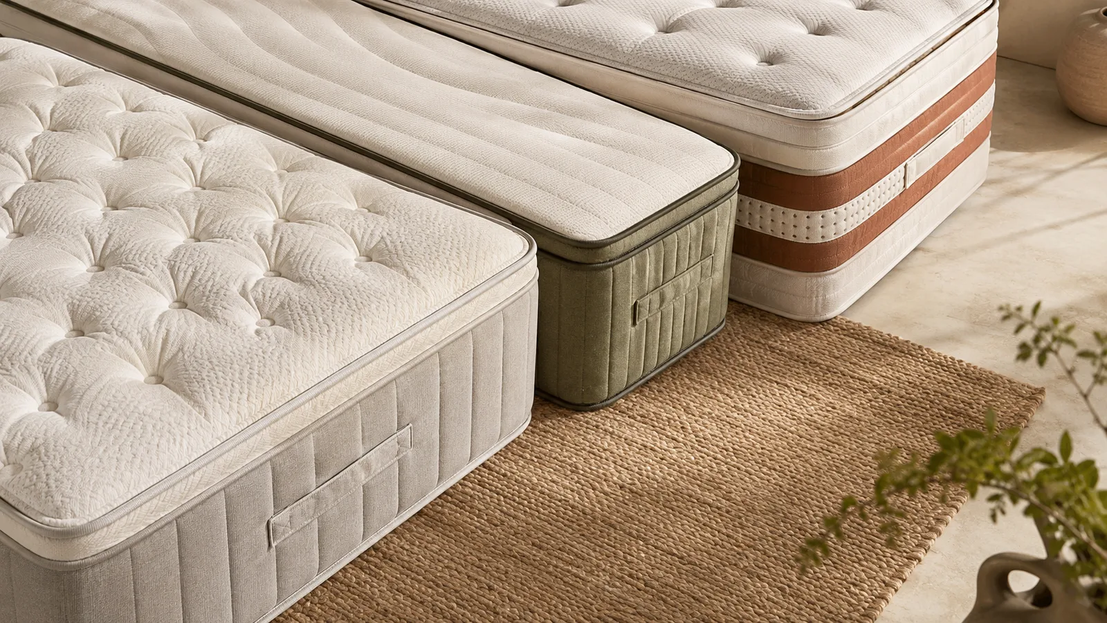 матрасы линеек Comfort, Premium и Luxe рядом